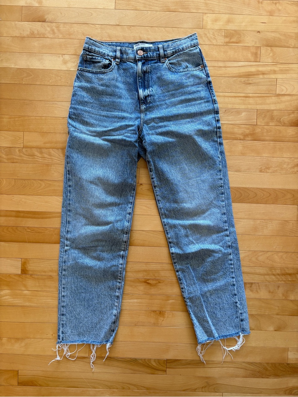 Garage Vintage Straight Jeans - Size 7 (W28)